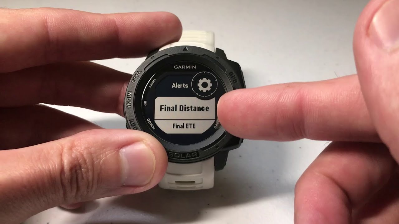 Garmin Instinct Solar - All Alerts (Quick Look)