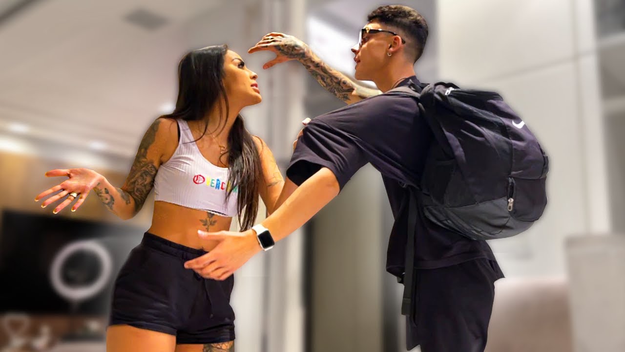 TROLLEI ELA SAINDO PRA JOGAR BOLA ARRUMADO