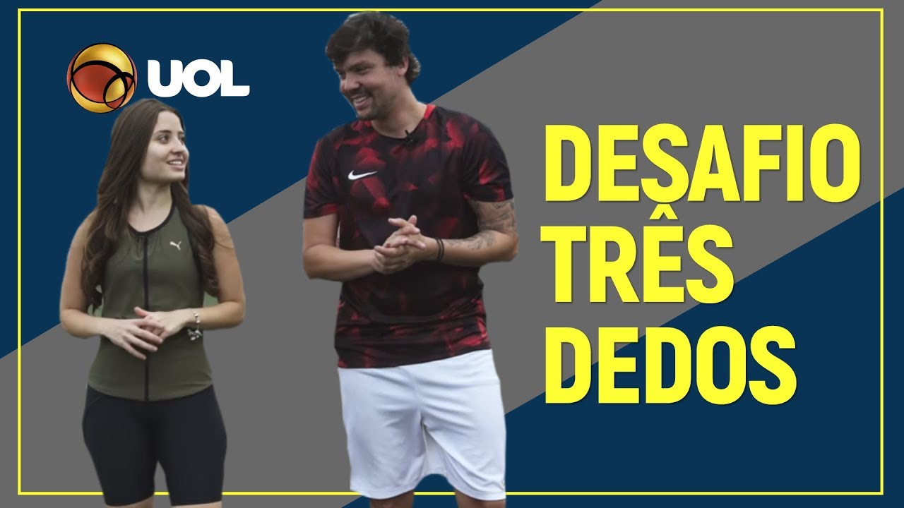PALERMITO (F4L) ENSINA LUANA MALUF A CHUTAR DE TR&Ecirc;S DEDOS (TRIVELA) | LEVEL UP #9