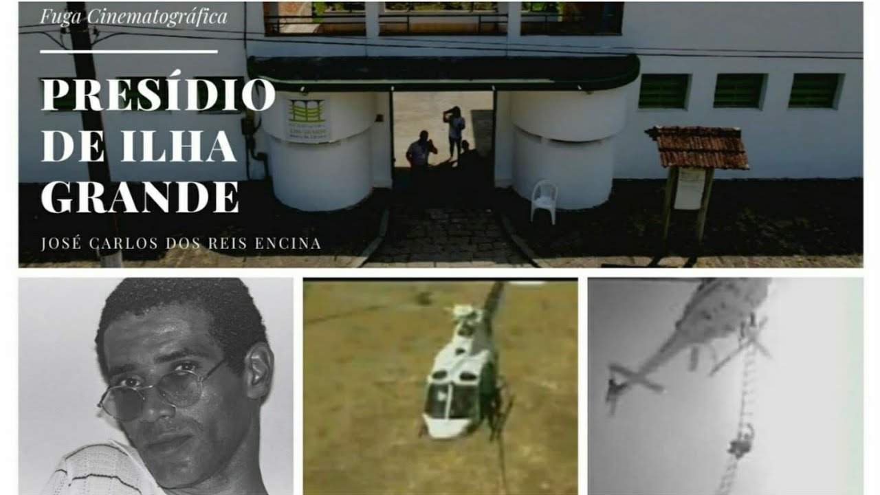 A Maior FUGA de PRESÍDIO de TODOS os Tempos - Presídio da Ilha Grande - José Carlos dos Reis Ensina
