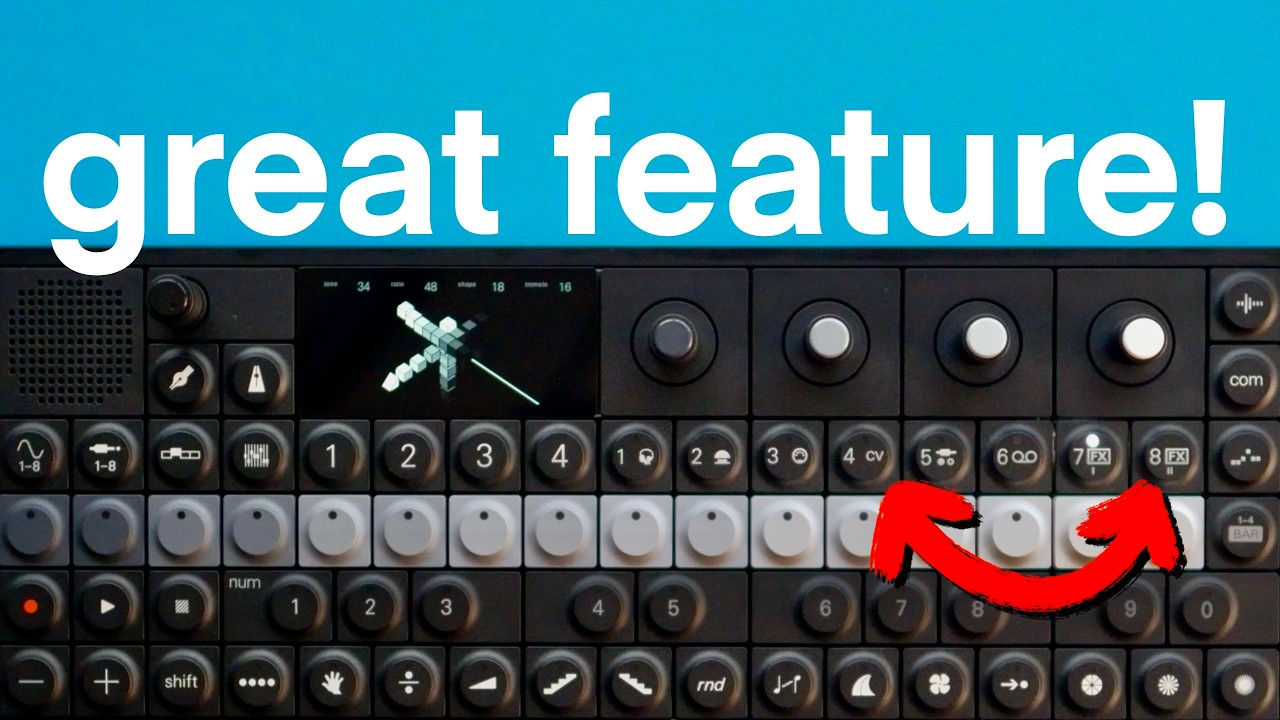 LINKING TRACKS = Super Underrated Feature! // OP-XY Tutorial (teenage engineering)