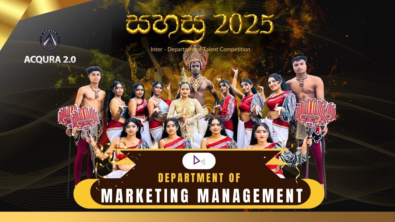 Marketing Management Department Dance Performance – King Rawana | සහස්‍ර - 2025 | Acqura 2.0