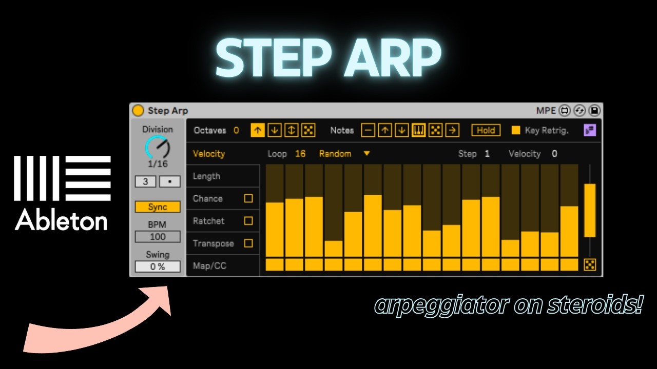 Ableton's New Arpeggiator Is GREAT!