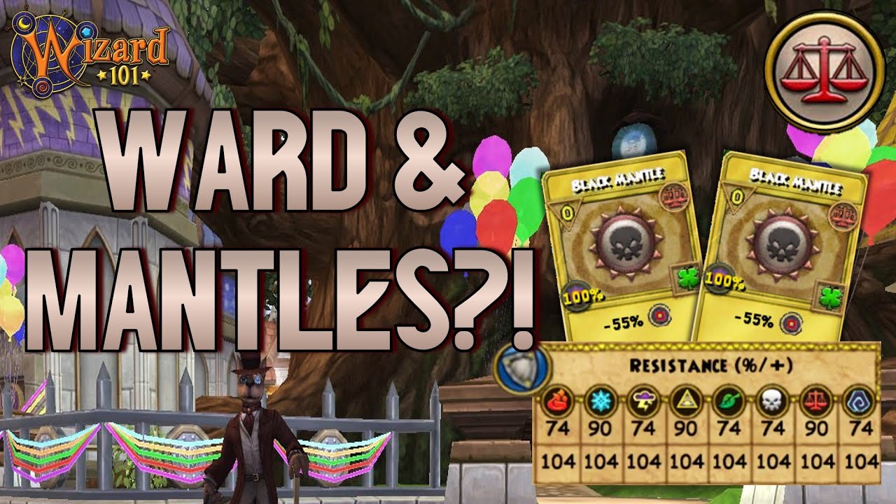 Wizard101: MAX BALANCE PvP (140): Balance Ward & MANTLES!