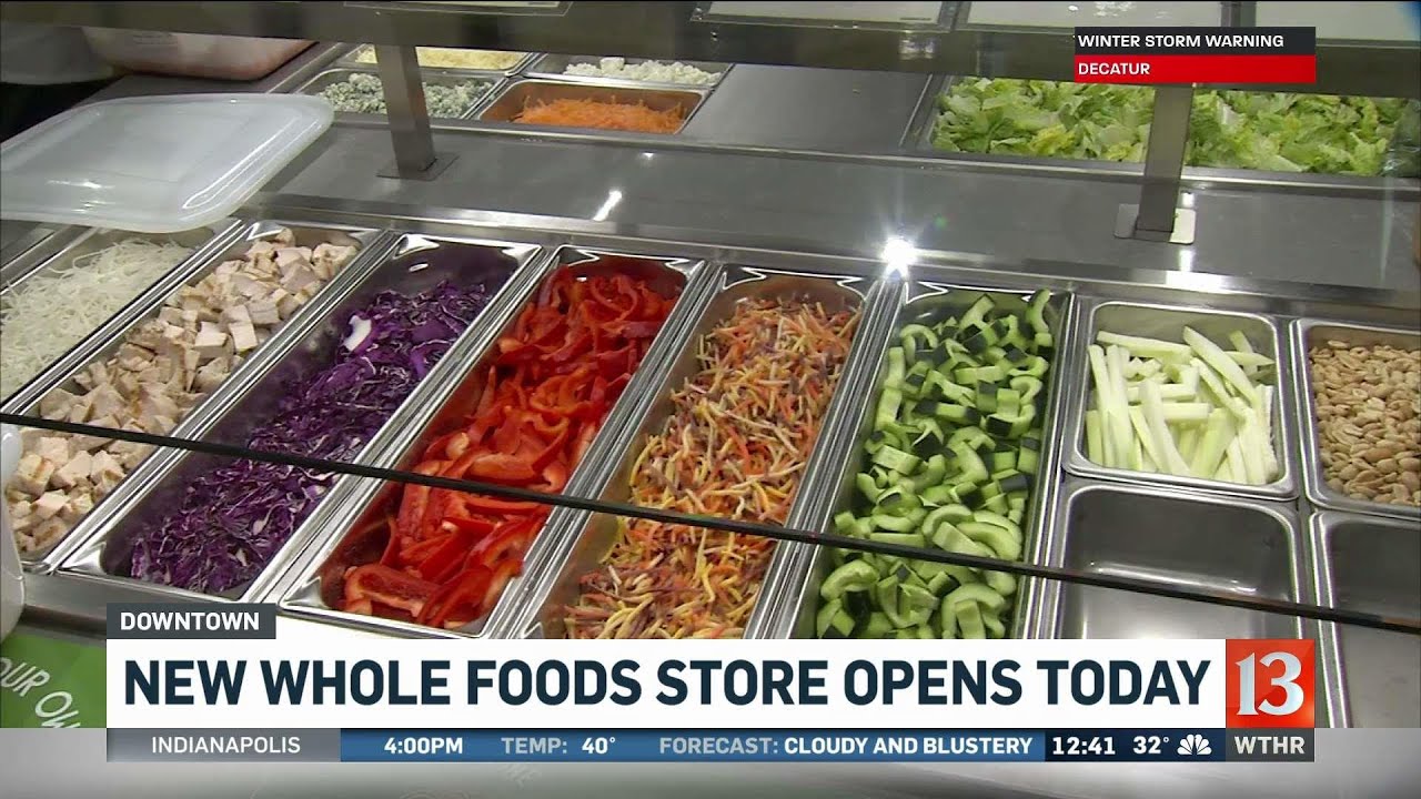 Whole Foods opens in downtown Indianapolis
