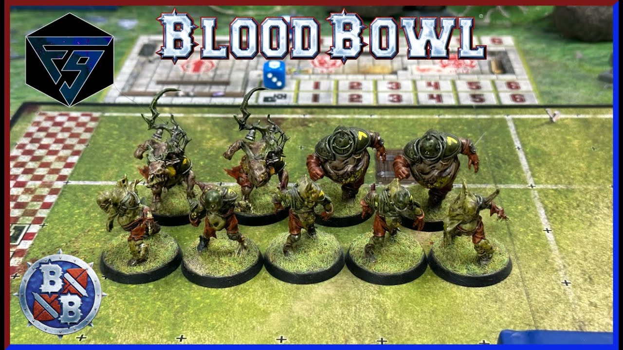 Blood Bowl 7s| Exhibition Match | Nurgle's Rotters VS Skavenblight Scramblers