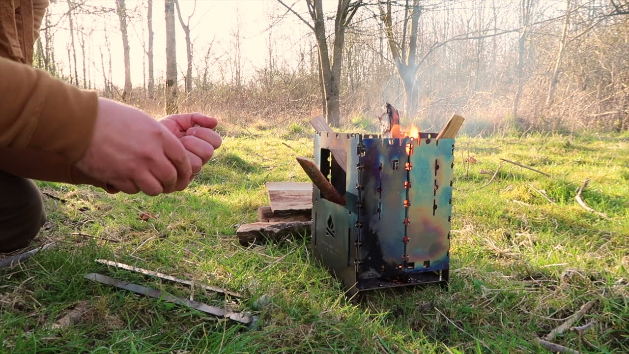 My New Bushbox XL Titanium  A little woodland walk    HD 1080p