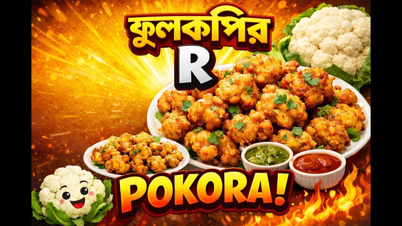 Fulkopi Pokora || Cauliflower Cooking Recipe
