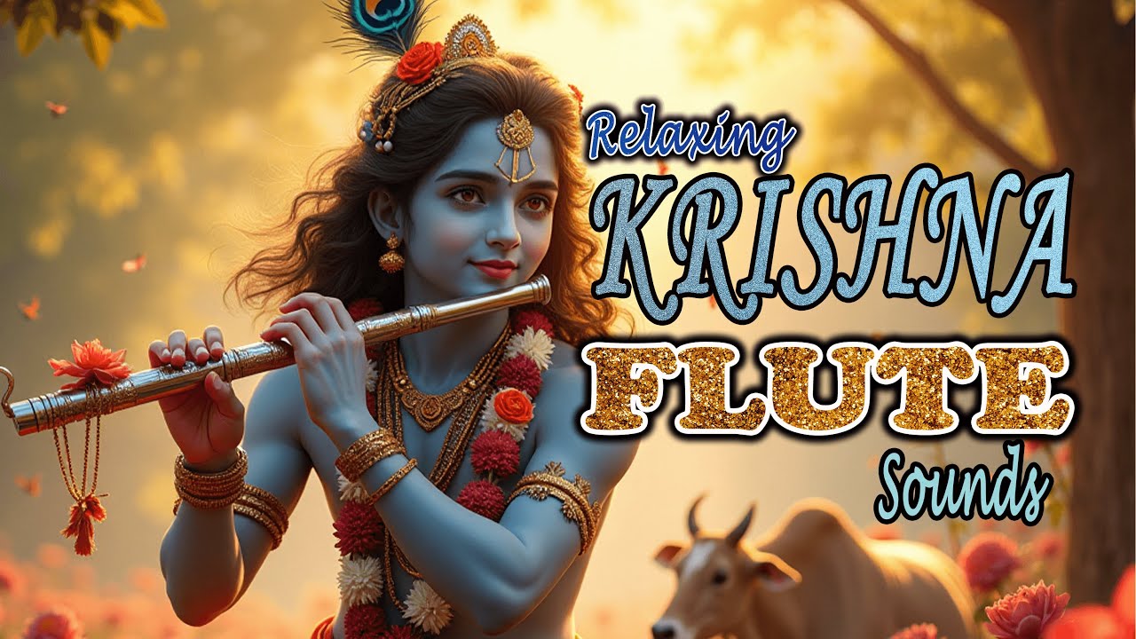 Sri Krishna Flute for Relaxation | Stress Relief Meditation Sounds