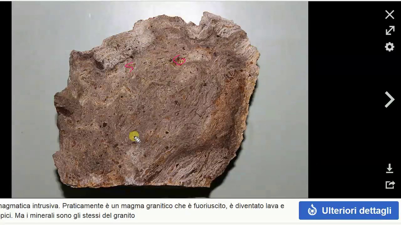 Le rocce magmatiche