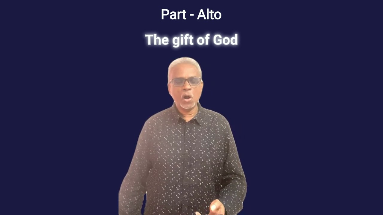 In grace the holy God |By Grace Are Ye Saved| Alto Part | With Lyrics | Melodies for Him
