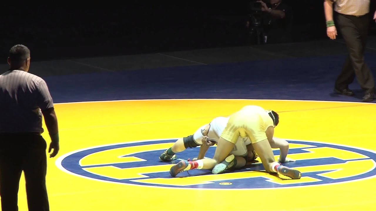 CIF State - 132 lbs. Zahid Valencia (St. John Bosco) vs Wyatt Wyckoff (Paradise)