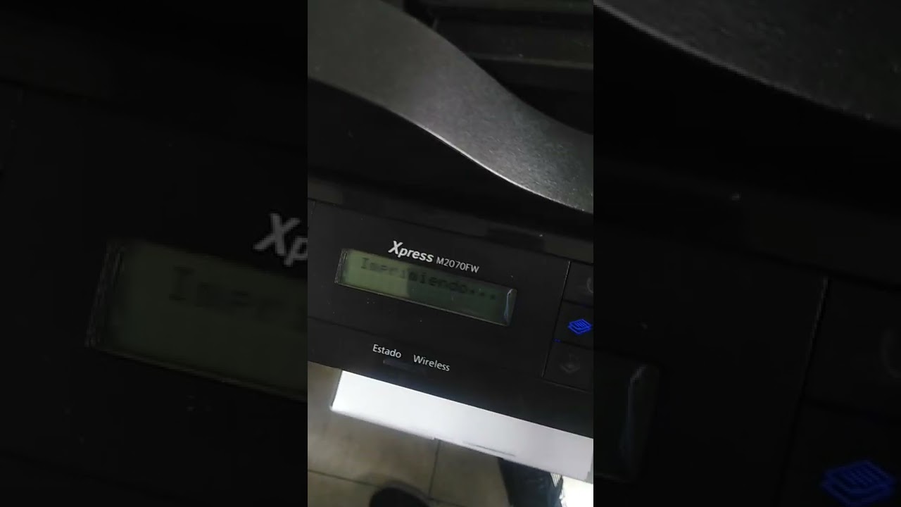 Test p&aacute;gina demo impresora samsung xpress m2070fw