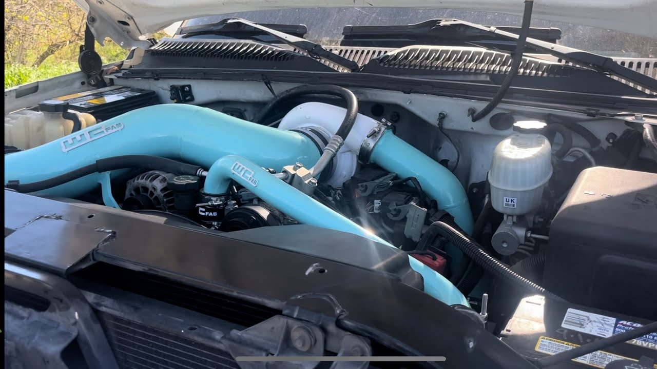 Putting a WC FAB s400 turbo kit on my LB7 Duramax