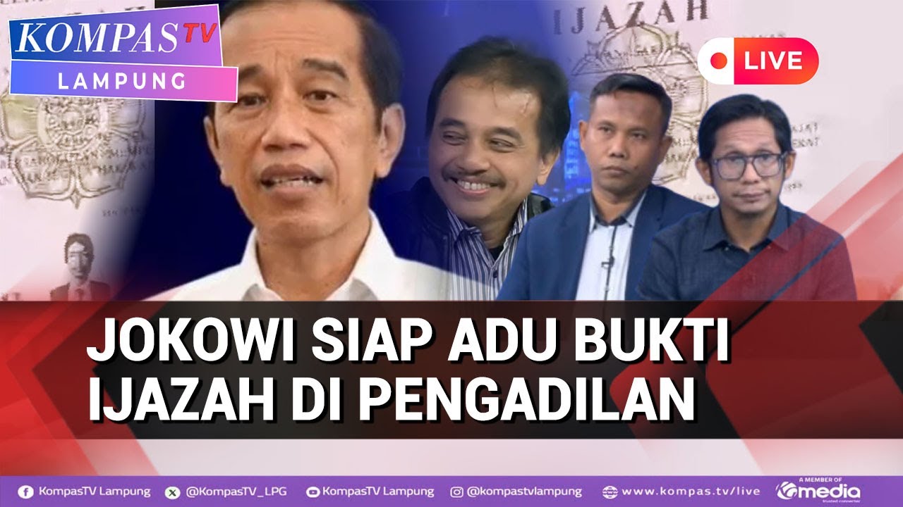 Debat Panas! Disebut Takut Oleh Roy Suryo, Jokowi Siap Adu Bukti Ijazah