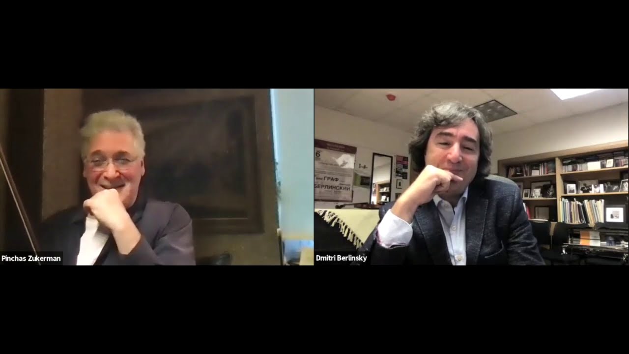 Pinchas Zukerman on Tchaikovsky, Sibelius and Beethoven concertos.