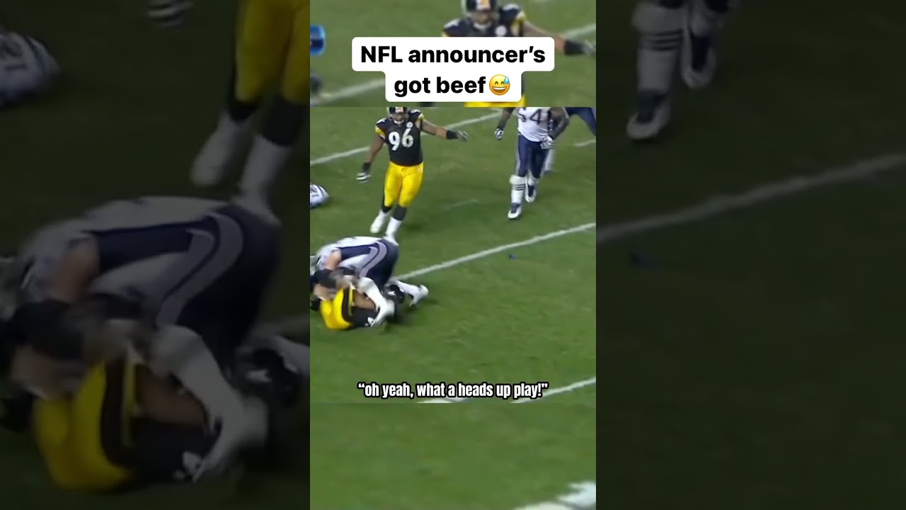 Комментаторы НФЛ получили BEEF😶😅 #шорты
