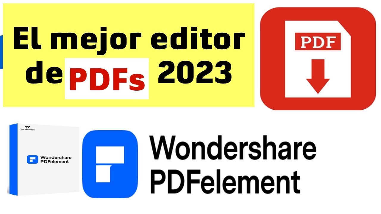 Edita, convierte, crea super fácil con Editor PDFelement. Convierte a editables tus escaneos.