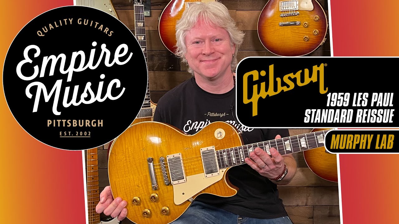 Gibson Les Paul 1959 Standard Reissue Murphy Lab - EMPIRE MUSIC