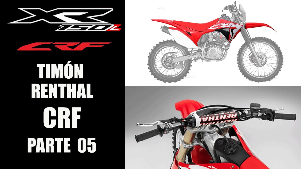 PROYECTO CRF / XR150 - PASO 5 : TIMÓN RENTHAL 7/8 - PROTAPER PILLOWGRIPS - ORIGINAL VS FAKE