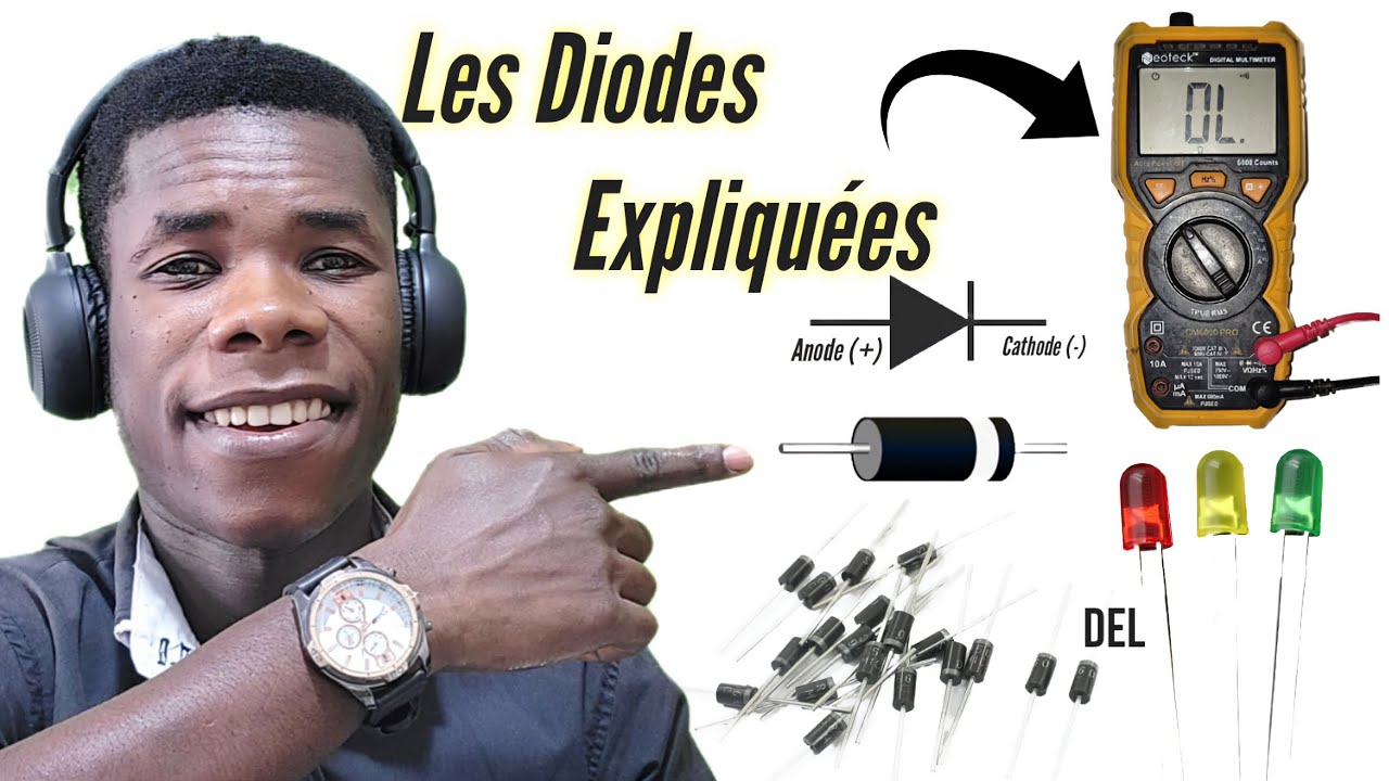 Men kòman pouw teste yon diode san problem