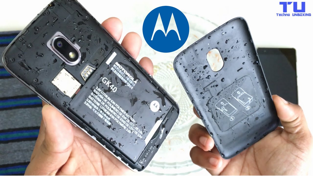 Moto G4 Play Water Test - Will It Survive ?