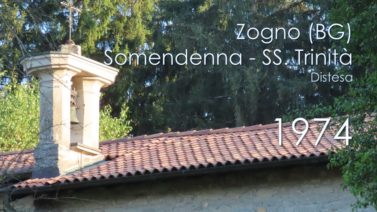 La campana di Zogno (BG) - fraz. Somendenna - Chiesa della SS. Trinit&agrave;