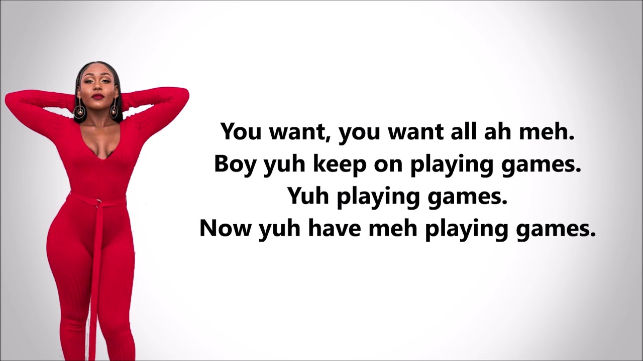 Nailah Blackman- Games (Lyrics)