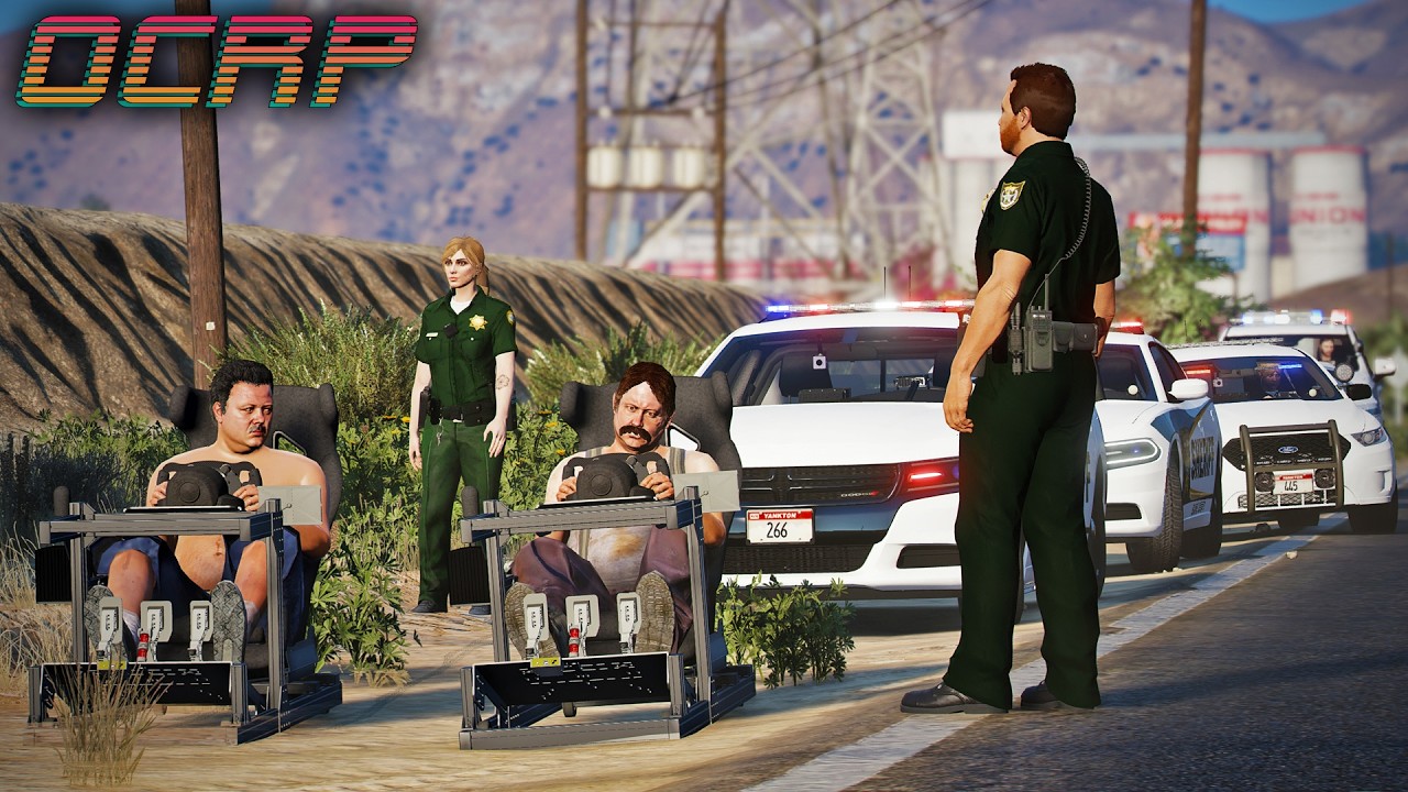 Driving Sim Racing Rigs in GTA RP | OCRP