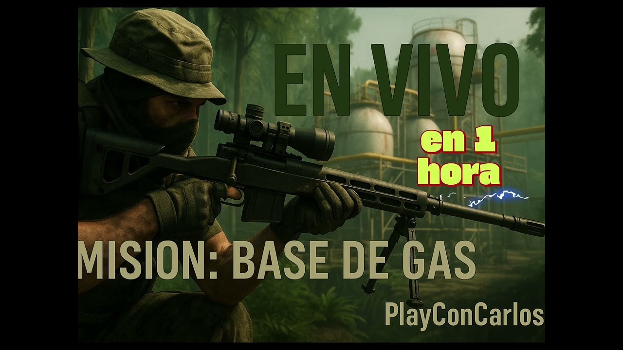 Operacion Secreta:Asalto a la Base de Gas  EN VIVO