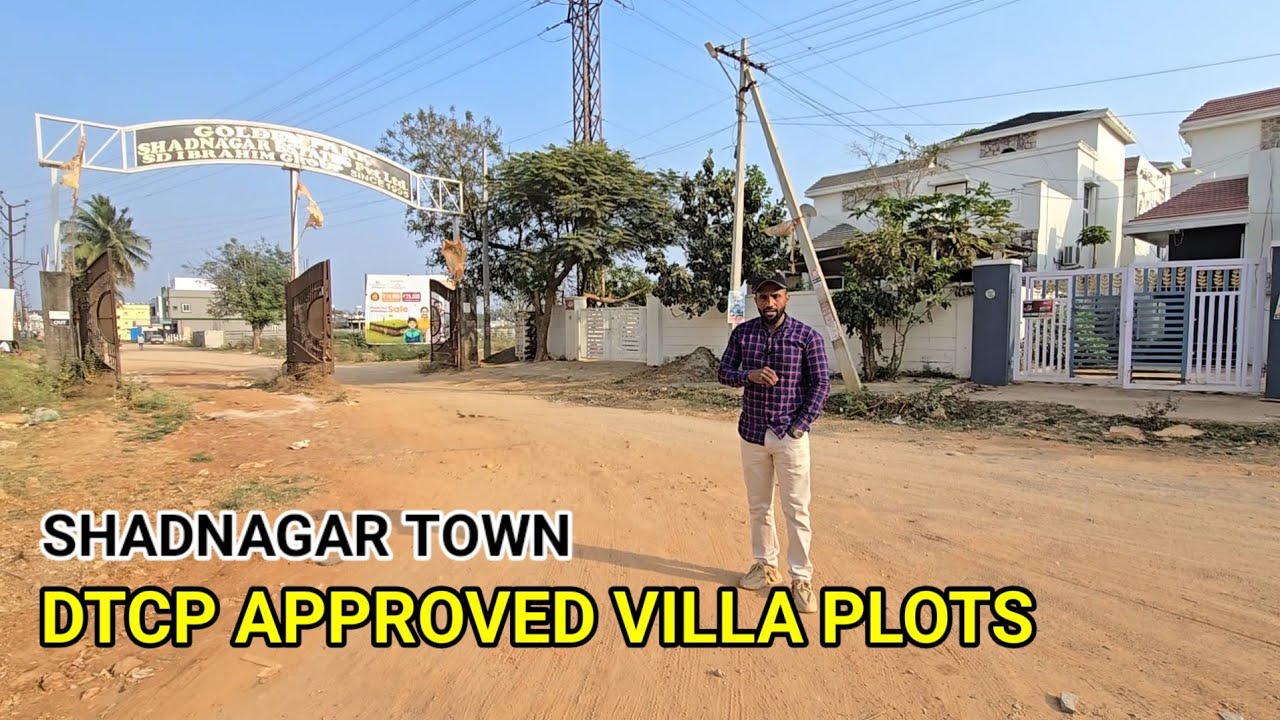 DTCP APPROVED PLOTS SHADNAGAR TOWN PLOT FOR SALE BANK LOAN