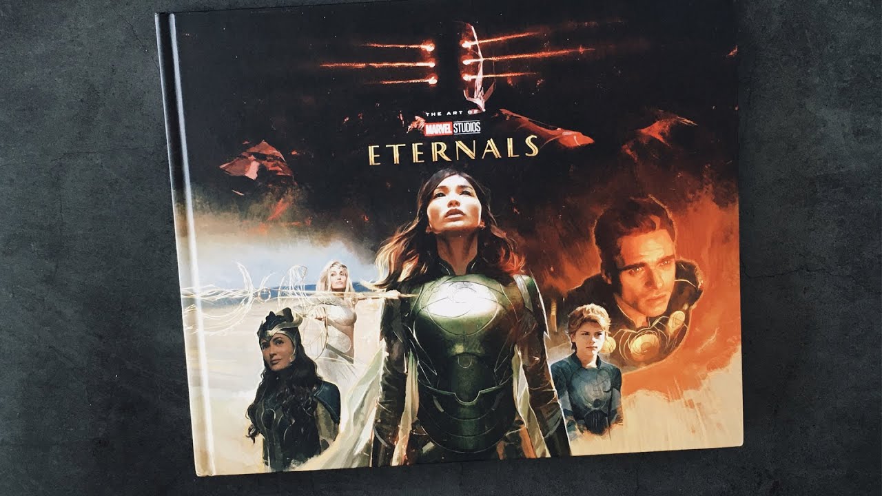 [Book Flip Through] 📚  Eternals: the Art of the Movie