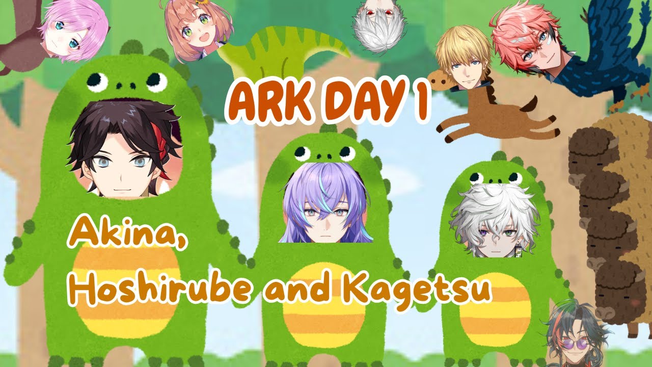 The funny ARK life of this comical trio [NIJISANJI ENG SUB]
