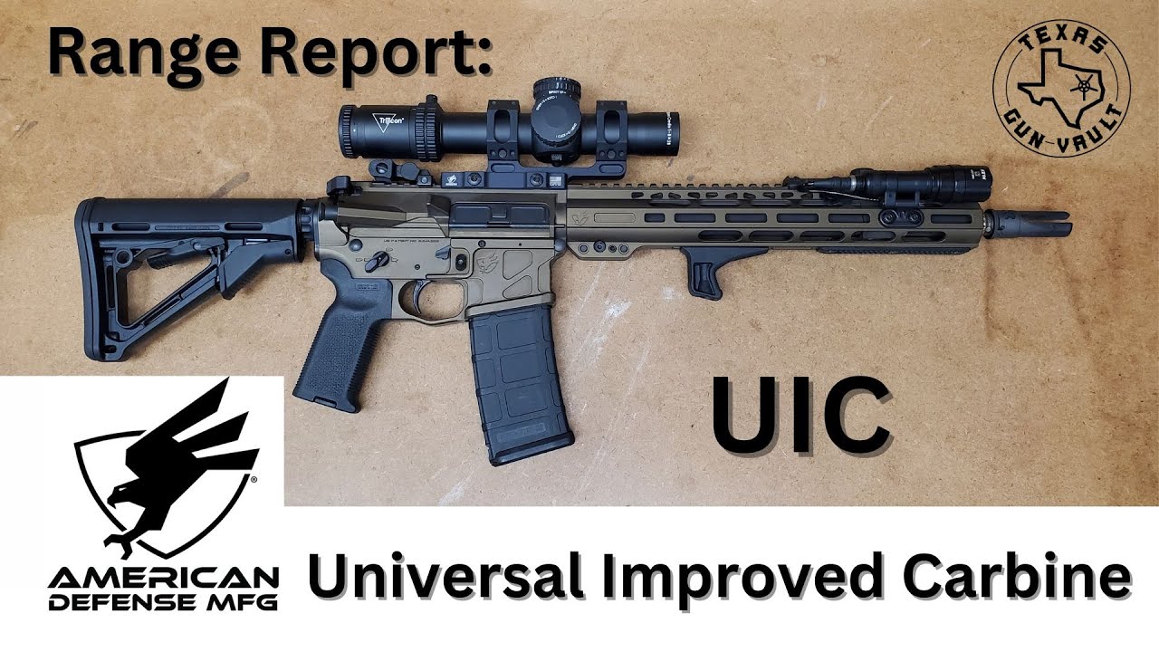 Отчет о стрельбе: Универсальный улучшенный карабин производства American Defense Mfg. UIC