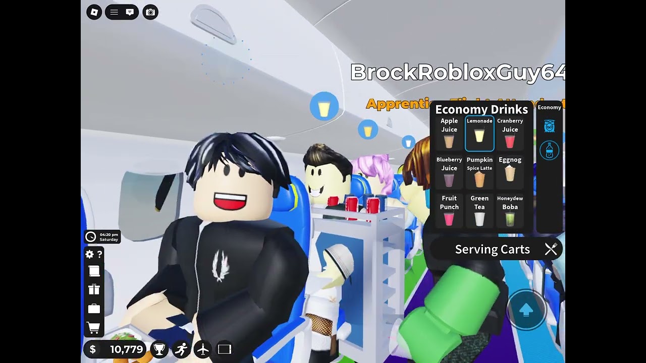 Dash 8 Water Landing With My Friend BrockRobloxGuy In Cabin Crew Simulator #cabincrewsimulator 