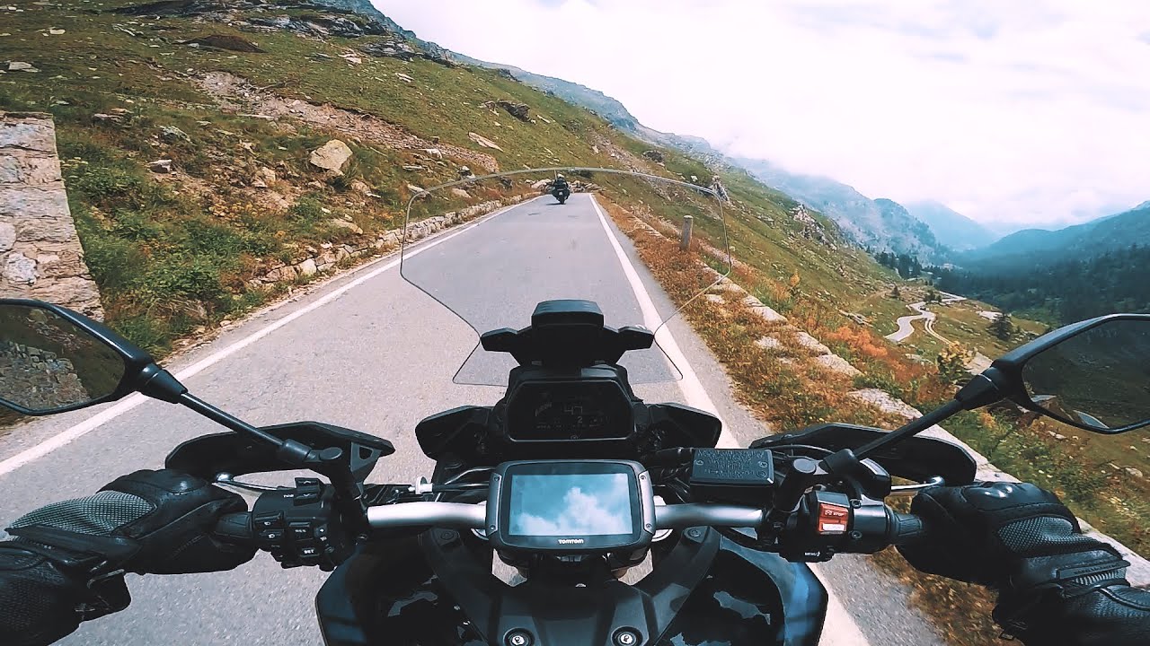 RIDING IN MOUNTAIN PARADISE | YAMAHA TRACER 900 GT | RAW