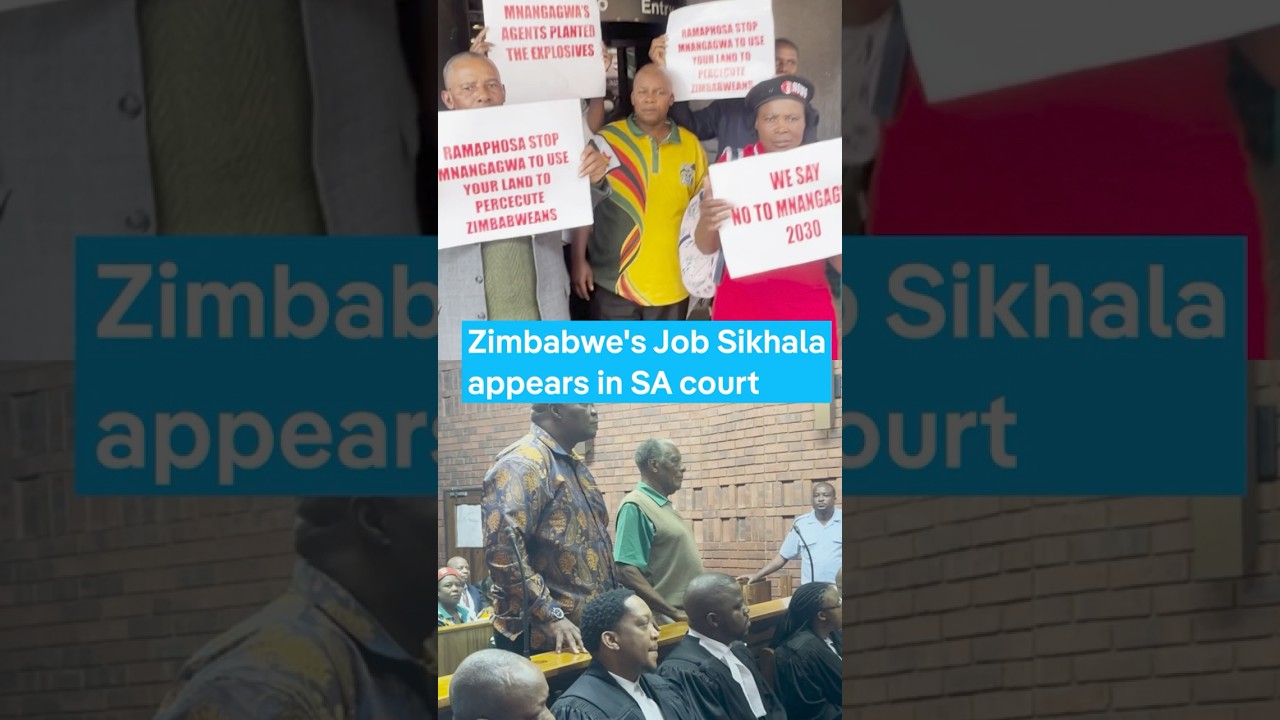 Zimbabwe's Job Sikhala appears in SA court