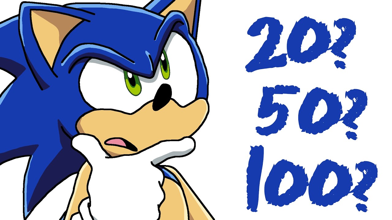 How many Playable Characters are in the Sonic Series?