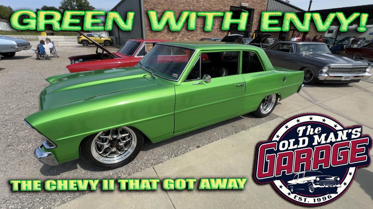I NEVER SAW THIS COMING!  My old Chevy II has been TRANSFORMED! 