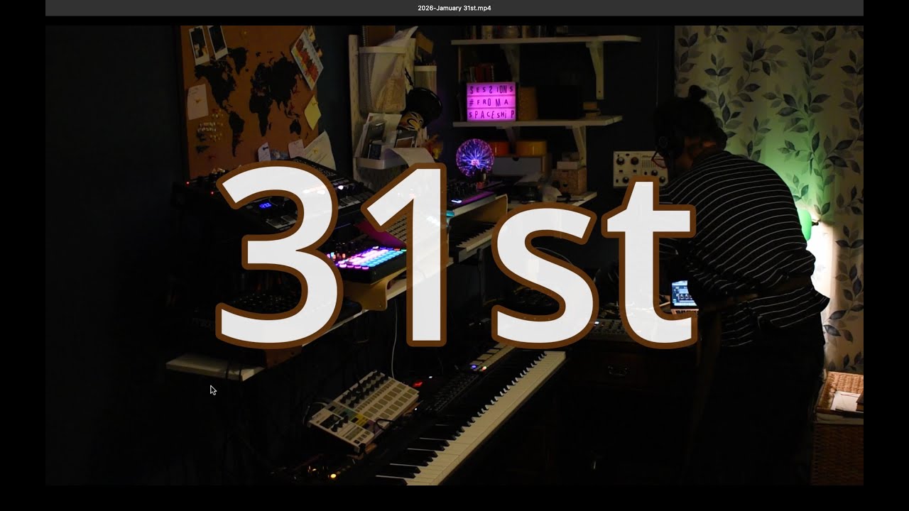 Sessions From A Spaceship - Jamuary 31st