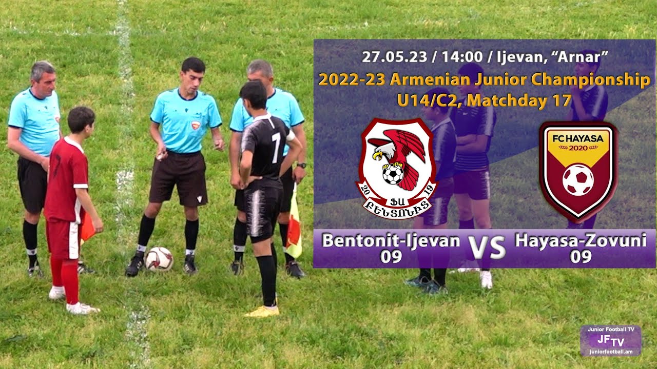 Bentonit-Ijevan 09 (2-1) Hayasa-Zovuni 09 (27.05.23) 2022-23 AJC U14/C2, Matchday 17