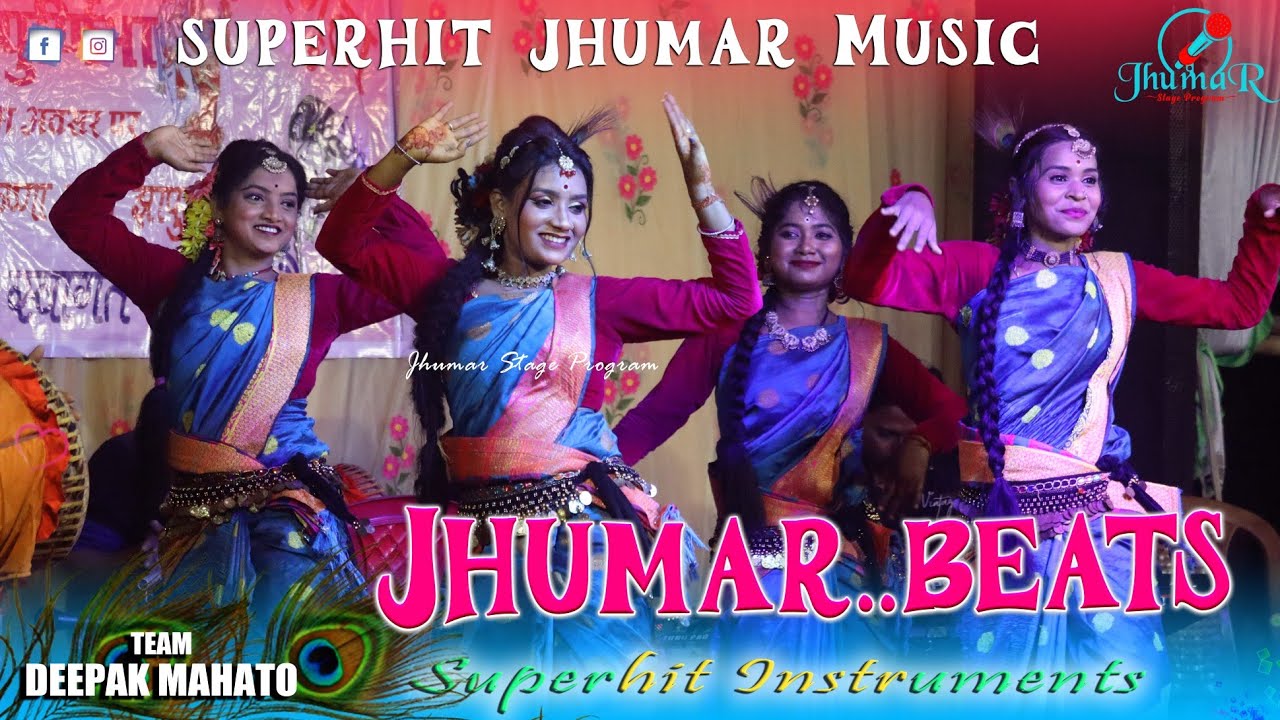 Deepak Mahato Jhumar Beats | MOST POPULAR JHUMAR MUSIC 2025 | Jhumar Stage Program Music 2025