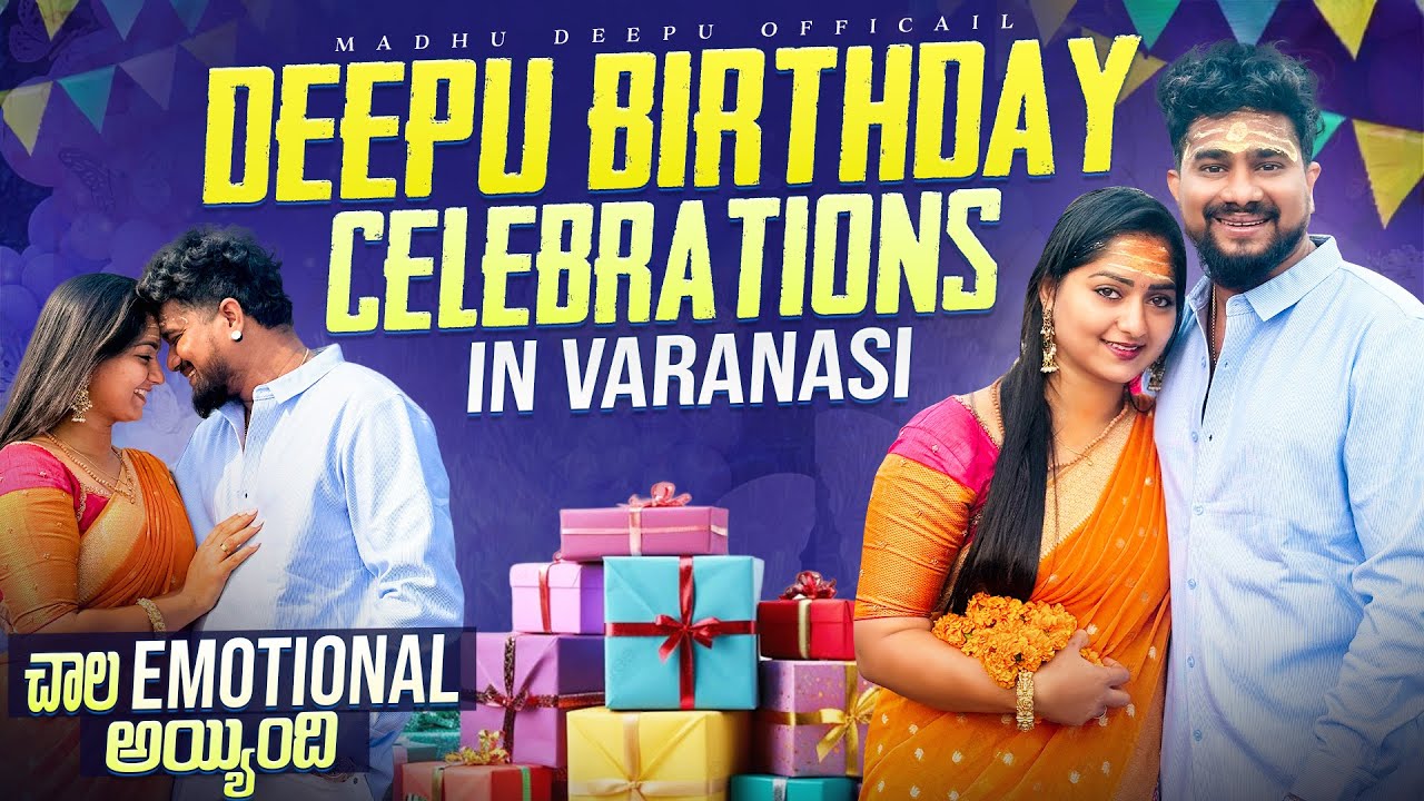 deepu birthday celebration in Varanasi 🙏