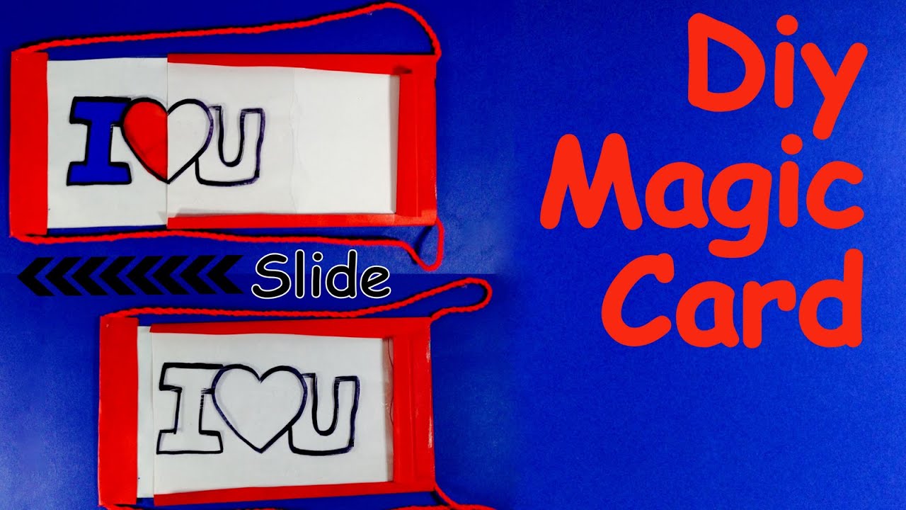 IMPRESS Your GIRLFRIEND with MAGIC SLIDER CARD | Diy Magic Card