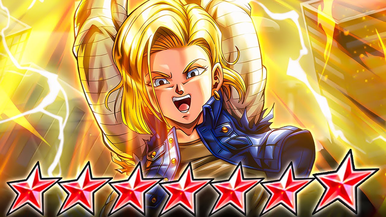 (Dragon Ball Legends) 14 STAR YEL ANDROID #18 DEFINITELY WANTS TO BE RAN WITH AN ANDROID #17!