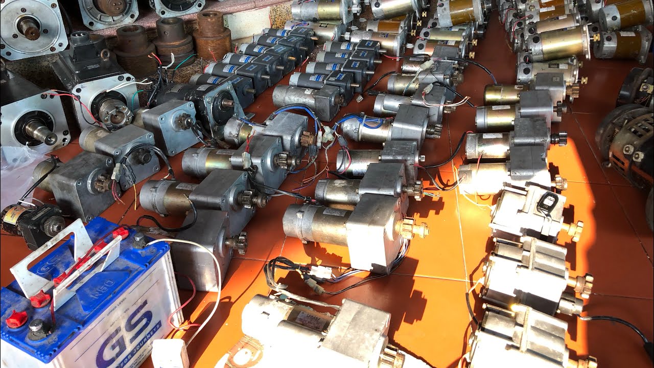 Lô DC nhật 12v/24v làm tời kéo.tải 100kg-800kg.và DC chế xe.zalo 0333819684