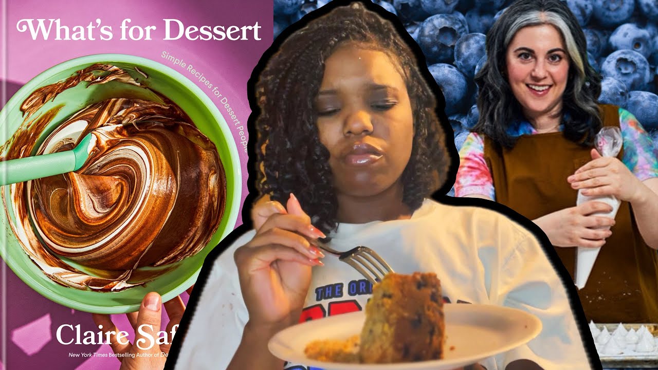 I Made Claire Saffitz's Blueberry Buckle Recipe! | 