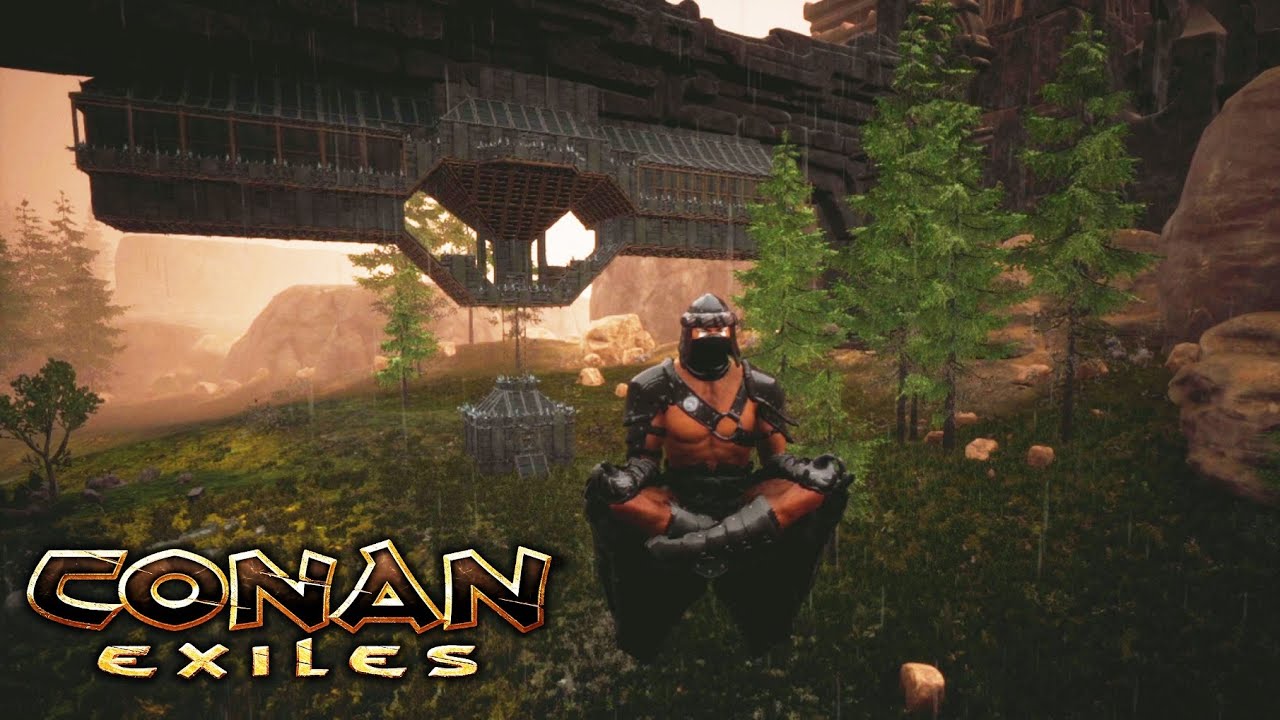 Conan Exiles. Гайд, строительство базы от чистки. PvE