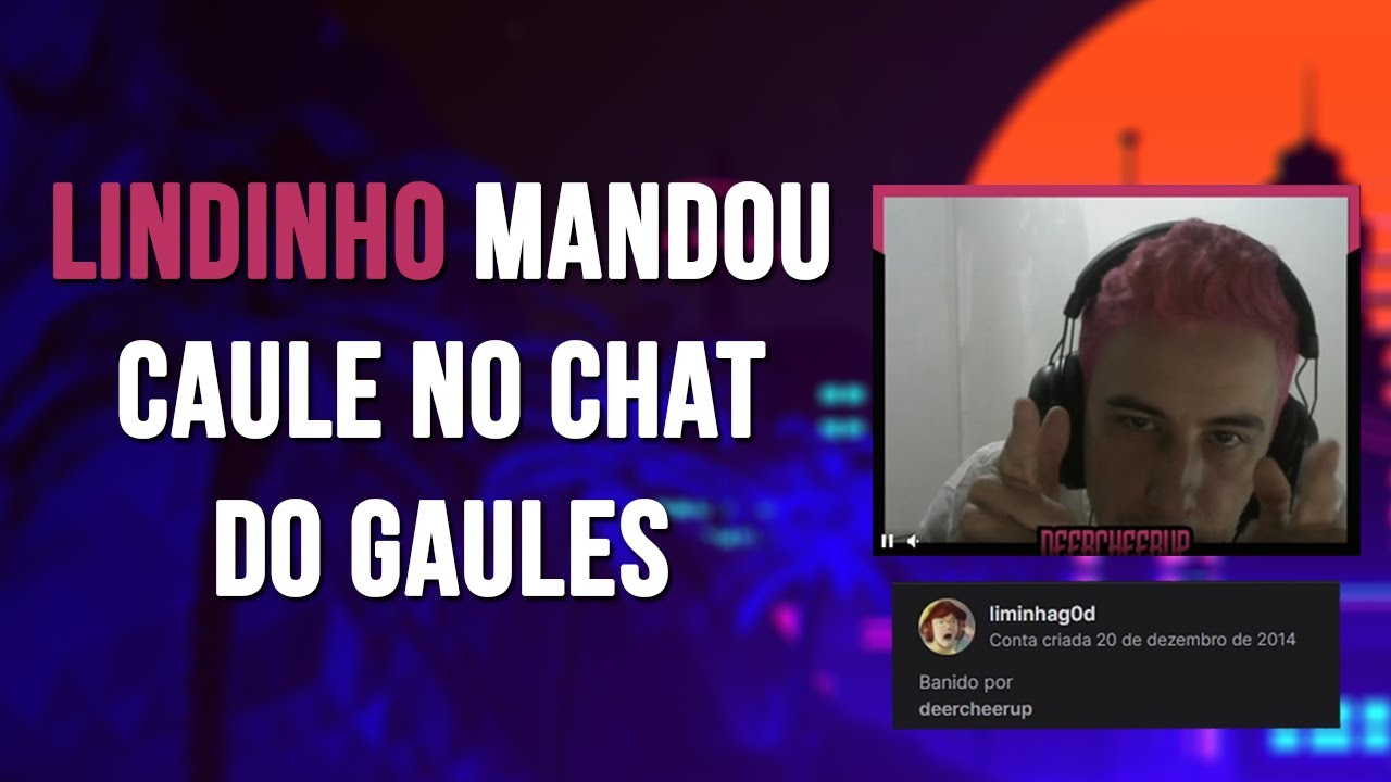 LIMINHA PEDE PRA SER DESBANIDO DA LIVE DO LINDINHO
