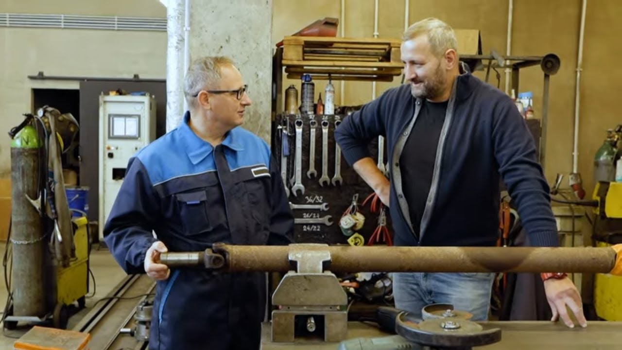 Modyfikacje nie obeszły się bez zmiany wału napędowego! #Samoch&oacute;d_Marzeń_Klimka